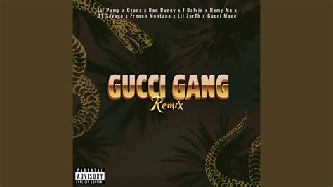 gucci gang chitarra|Gucci Gang .